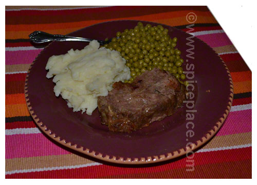 Picture of Serving of Spatini Meatloaf Recipe